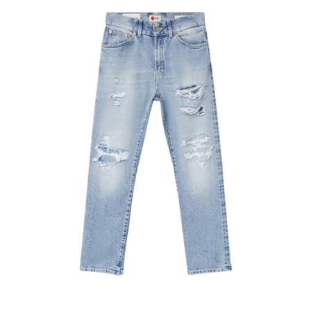 Dondup Pantalone , Blauw , Dames , Maat: W26
