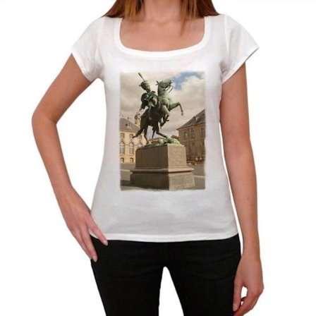 T-shirt dam La Salle Monument Château De Lunéville 1 Vintage T-shirt