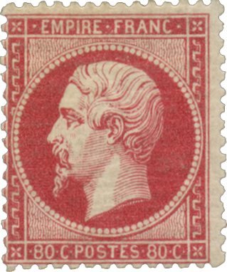 Frankrig 1862 - YT 24 - Ubrugt