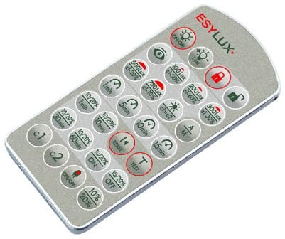 ESYLUX EP10425899 Fjärrkontroll, Belysning