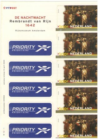 Holland 2000 - NVPH V1904 - Småark - Postfrisk