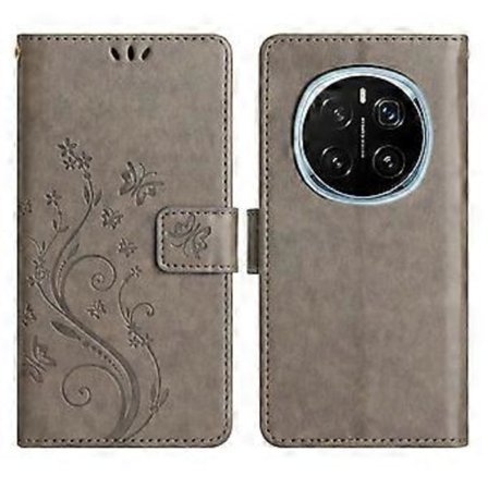 For Honor Magic7 Pro 5G Deksel PU Lær Telefon Lommebok Deksel med Stropp (Stil F)