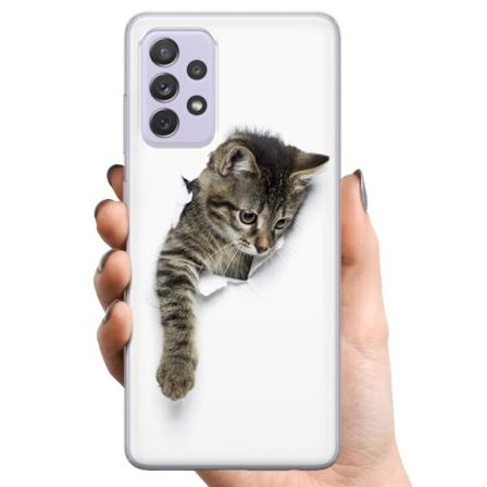 Samsung Galaxy A52s 5G TPU Matkapuhelimen kuori Kissa