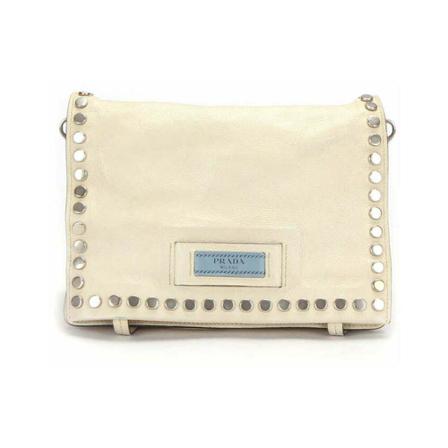 Prada Vintage Pre-owned Taske Hvid, Dame Vintage Tasker, Størrelse: ONE Size