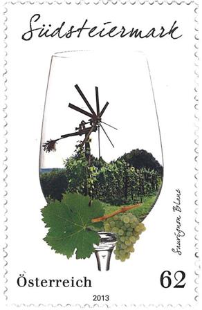 Østrig 2013 - Südsteiermark - Postfrisk frimærke