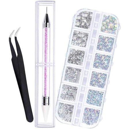 1440 strass, kristall AB strass nagelkonst stenar strass