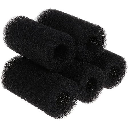 5 stk. Akvarie Indløbsfilter Svamp, Filter Tilbehør, Skumruller, Forfilter Svamp, Akvarie Filter Svamp