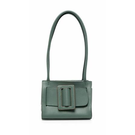 Boyy, Bag Groen, Dames, Maat:ONE Size,leer