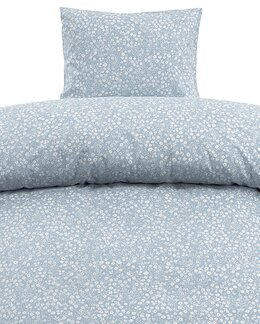 Pussilakana pienikukkainen Hedda 2 osaa Vaaleansininen