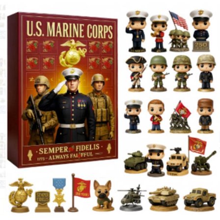 U.S.MARINE CORPS Adventskalender - Julklapp Akrylhänge