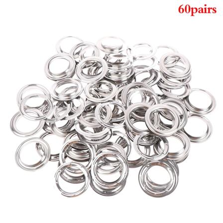 10/30/60 par 4 cm innerdiameter runt hål gardinring 60pcs