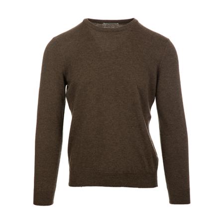 Kangra, Round-neck Knitwear Bruin, Heren, Maat:XL