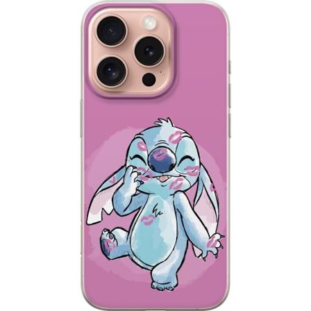 Apple iPhone 16 Pro Genomskinligt Skal Stitch Puss