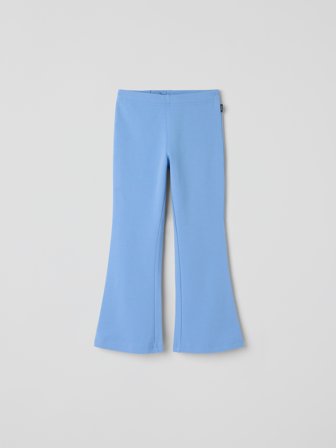 Polarn O. Pyret - PLAY flared leggings - 110 - Childrenswear - blue