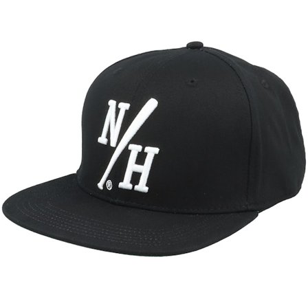 Northern Hooligans - N/H Batter Cap Black Snapback Snapback Black Cap - @ Hatstore