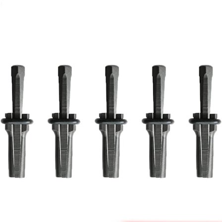 16 mm Sprækkekiler / Stenkile til Stensprængning – 5-pak Kiler Holdbart Stenklippeværktøj