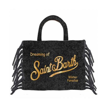 Saint Barth, Handbags Grijs, unisex, Maat:ONE Size