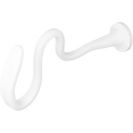 Dørholder til vaskemaskine med frontbetjening, magnetisk dørholder, fleksibel vaskemaskinedørholder, hvid (FMY)