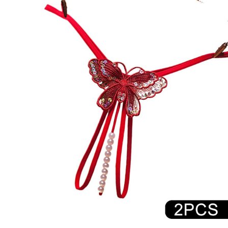 Butterfly Underwear Sexiga Trosor RÖDA