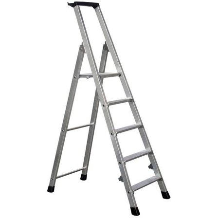 Zarges Z300 Trappestige 5 trin, Stiger & stilladser