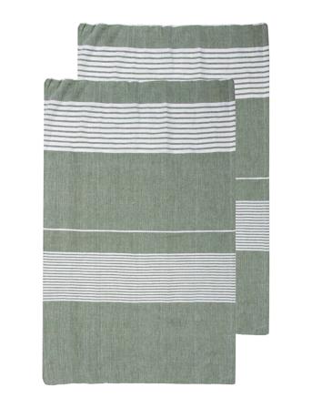 Ella Hamam Home Textiles Kitchen Textiles Kitchen Towels Green Sagaform
