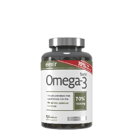 Elexir Pharma Omega-3 Forte 1000 mg 132 kapslar