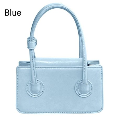 Lille Firkantet Taske Crossbody Taske BLÅ