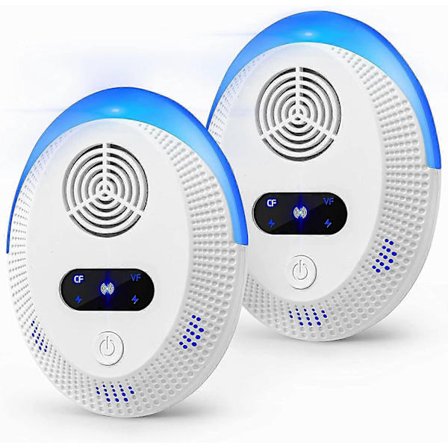 Ultralyd myggeafviser til indendørs brug, velegnet til at afvise insekter, myg og fluer (2 stk.)