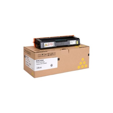 RICOH Toner 407635 6K gul - Lyreco - Toner och bläck - Tonerkassetter - Toner Ricoh