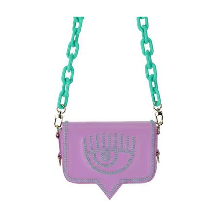 Chiara Ferragni Collection Chiara Ferragni Eyelike Small Lilac GRE Crossbody Taske Lilla, Dame Skuldertasker, Størrelse: ONE Size