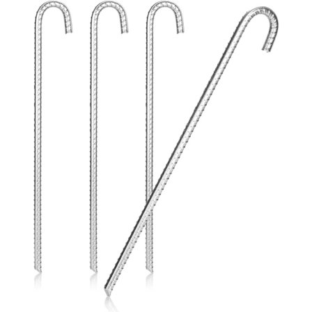 4X XL solide ståljordankere - Ekstremt stabile jordankere for telt og paviljonger