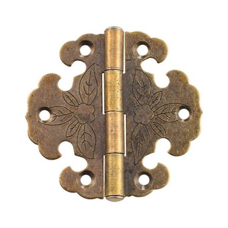 Antikke Hængsler - Dekorative Hængsler - Mini Retro Hængsler - Dørhængsler - Vintage Bronze Hængsler, Til Dekoration af Skabe