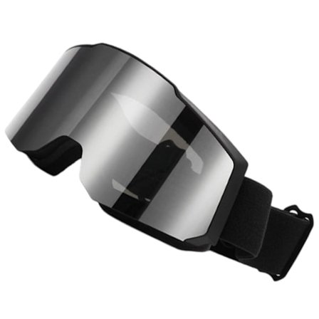 Anti-dugg snøbriller med justerbare hodebånd, myk nesepute, PC-tekstur, egnet for menn, kvinner, skiløpere og snowboardere