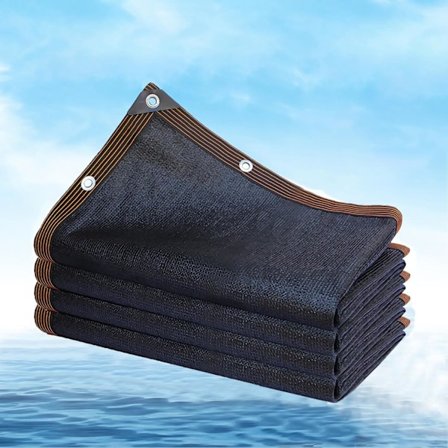 Pakke med 4 2x2m Skygge Seil, Skyggeduk Pergola Drivhus Skyggenett, 80-95% UV Beskyttelse Skyggenett, for Plantedekke/Hage/Biler/Terrasse/Camping, Bla
