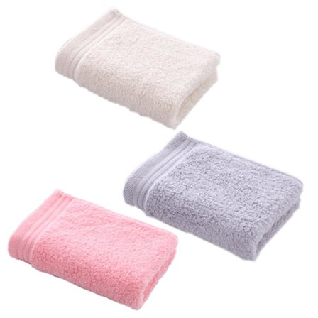 3-pack Terry Handdukar, 25 X 50 Cm, Bomull, Handduk, Badhandduk, Ansiktshandduk, Gäst Handduk, Dusch Handduk, Bastu Handduk