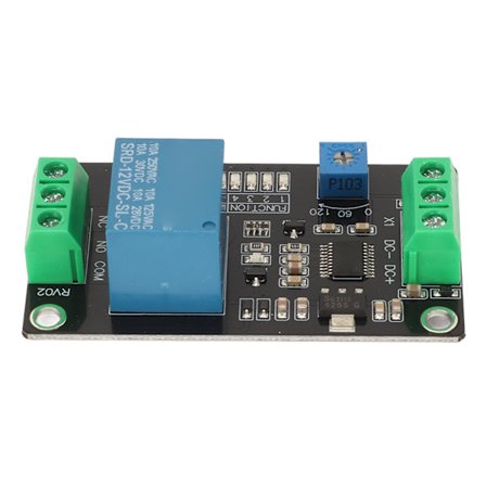 Tidsforsinkelsesrelémodul Fördröjd frånkoppling Fördröjd stängning Självlåsande fördröjningsbrytare för industriell styrning DC12V