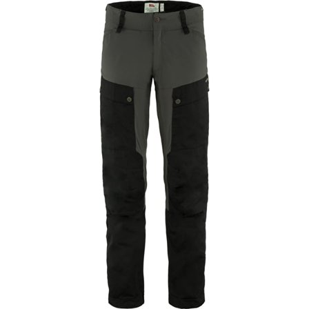 Fjällräven Keb Bukser 58/SHORT - male - Black-Stone Grey - Trekking Bukser