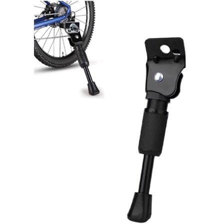 Sykkelstativ 14 tommer MTB Sykkelstativ Sykkelstativ Klemmesystem Sykkelben med Ekstra Stabil Fot for El-sykler Bysykler og Terrengsykler Svart