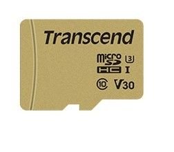 Transcend 500S - flashminnekort - 8 GB - microSDHC