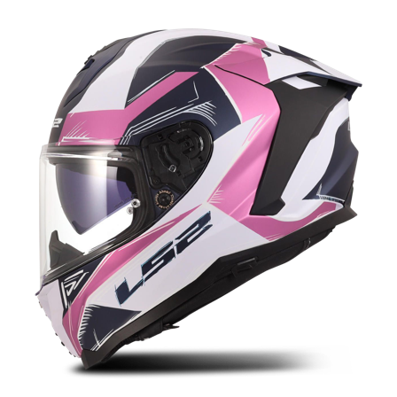 LS2 FF817 Challenger II Flaman Lavender Full Face Helmet Lavender XL