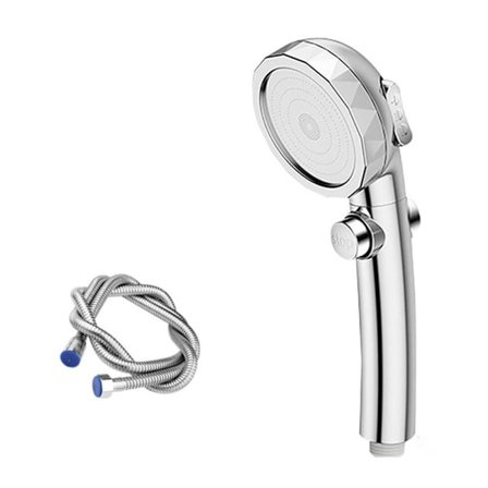 Högtrycksduschhuvud Vatten Enknappsstopp Duschhuvud B-G