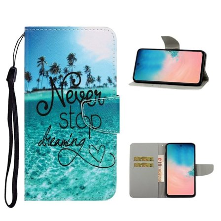 Wonderland Samsung Galaxy A51 etui - Aldrig Stop Drømme