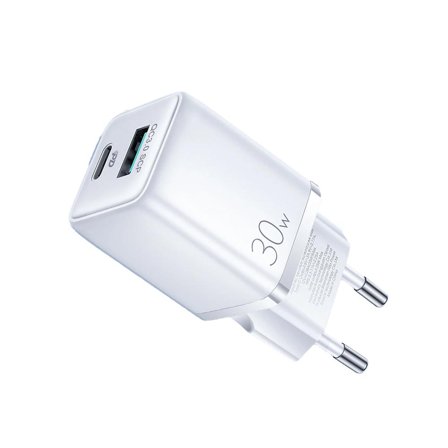 SiGN Mini Quick Charger USB & USB-C, PD & Q.C3.0, 3A, 30W White