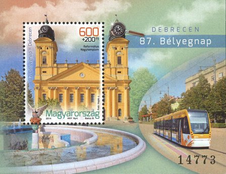 Ungarn - Frimærkets dag - Postfrisk miniark
