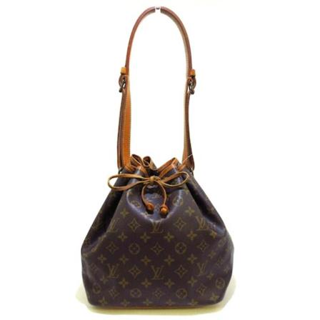 Louis Vuitton Vintage Pre-owned Petit Noe Monogram Tas , Bruin , Dames , Maat: ONE Size Vintage Tassen