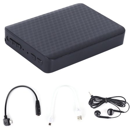 Q85 Röstinspelare Lång Standby Högdefinitionsbrusreducerande inspelningsutrustning med MP3-spelarfunktion (4 GB)