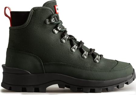 Hunter Boots Ltd Women's Canvas Desert Commando Boot Women everyday shoes Green 38