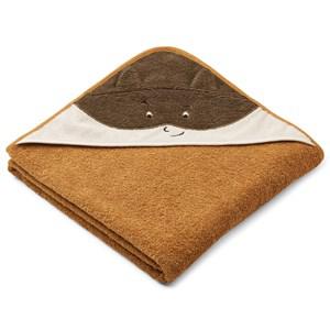 Liewood Superhero/Dune Augusta Hooded Towel One Size - Textile - One size - Beige