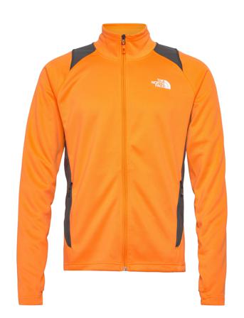 M Ao Midlayer Fz Sweatshirts & Hoodies Fleeces & Midlayers Orange The North Face