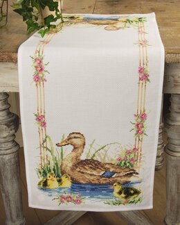 Stickpackung Läufer Ententeich - Vervaco